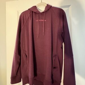 Maroon Lululemon hoodie